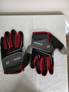 Muddyfox Black & Red Cycling/Work Gloves